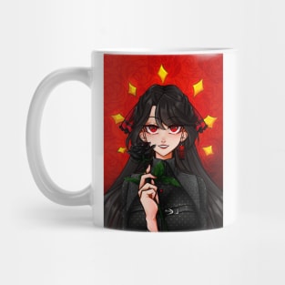 Black haired girl Mug